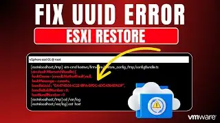 ESXi UUID Mismatch Error Fix — Full Restore Guide (Real CLI Steps + Working Solution)