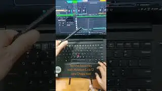 Techno basslines with Ableton Live 12 new Shape tool MIDI generator #shorts