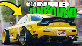 NFS UNBOUND PL #18 MAZDA RX7 ROCKET BUNNY - WBIJAMY 100% STREF DRIFTU 😍 POLSKI GAMEPLAY 👍 YOJI720