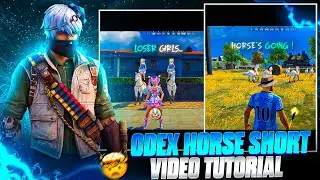 ODEX FF New Viral Short Tutorial 🔥❤️ Odex FF editing tutorial 😘😆