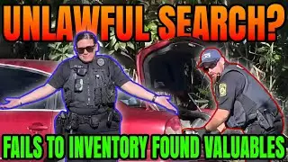 Are Cops Circumventing Paperwork in Unlawful Search!?