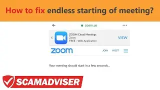Your meeting should start in a few seconds... Zoom - how to fix and get to a business meeting fast!