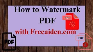 How to Watermark a PDF for Free 2025.