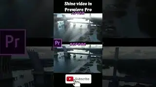 Shine in Premiere Pro #shorts #premierepro