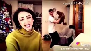 Кеакция на видео из приложения Likee в месте с парнем ||гача лайв||