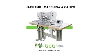 Dimostrazione Macchina da Cucire a Campo Jack 1310: Cucitura di un'Etichetta Triangolare
