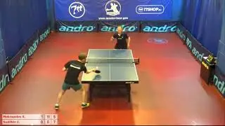 Настольный теннис матч 280618  1  Мокрополов Сергей  Гудилкин Игорь