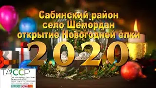 Открытие Шеморданской ёлки - 2020