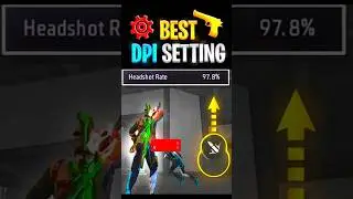 Secret DPI Setting 100% Working 😱 | Best Dpi For Free Fire 🥵 | Free Fire Dpi Settings | Dpi