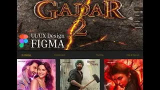 Design Movie Ticket App | UI/UX Design Tutorial Step-by-Step in Figma