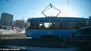 Дураки на дорогах подборка ДТП с видеорегистратора