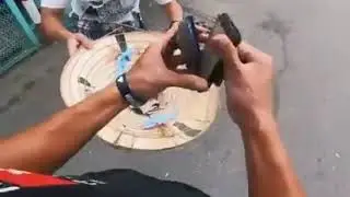 Chor ke chore awr security ke pakarny ke koshash bohot khobsorat video
