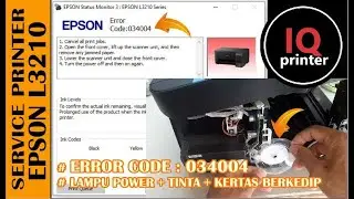 PRINTER EPSON ERROR CODE 034004