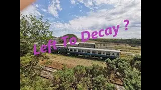 Abandoned Train Left And Forgotten
