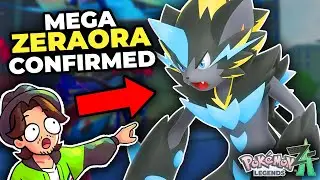 MEGA ZERAORA REVEALED?... | Pokemon Legends: Z-A DLC News