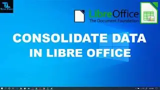 Consolidate Data in LibreOffice Calc