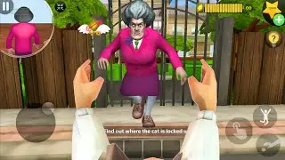 Playing as Jake Subway Surfer in Scary Teacher 3D Character Update