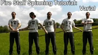 Fire Staff Spinning Tutorial: Varial