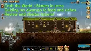 Craft the world short gameplay review + building shelter tips 2018