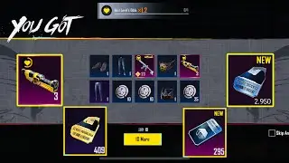 New premium crate opening I got M416 glacier with 295+346 Classic crate opening pubg mobile