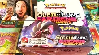 Ouverture d'un Display Pokémon SOLEIL et LUNE 2 GARDIENS ASCENDANTS !! EPIC FULL ART !!