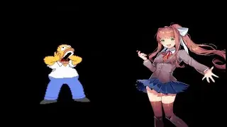 Chrigar Mugen: Homer Simpson vs Monika
