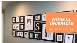 Como usar fotos na decoração