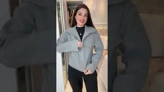 Jaqueta estilosa da LOVITO estilo Zara. Links PEDIR nos comentários. #jaqueta #casaco #lovito #zara