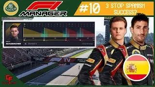 Lotus Episode 10 - 3 Stop Spanish Success? F1 Manager 2024