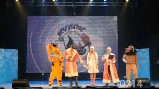 Команда КВН Подкаблучники. Музыкальный номер. Финал Кубка Нафтана 2014