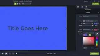How To Create And Add Assets To Your Own Library in Camtasia 2018