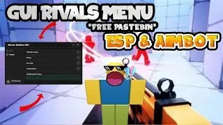 RIVALS Script GUI / Hack (AIMBOT, ESP, HITBOX, AND MORE) *PASTEBIN*