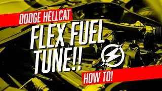 Learn How I Upgraded My Dodge Hellcat With A Flex Fuel Tune!