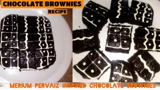 Merium Pervaiz Inspired No  Ovan Chocolate Brownies | It Turns Out Super Delicious , Honest Review