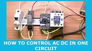 how to use ac voltage and dc voltage in one circuit