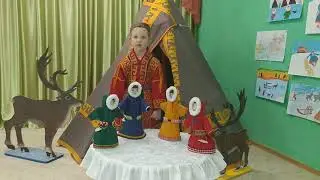 Ненецкая сказка Кукушка. Исполняет Ярослава Смирнихина, 4 года.