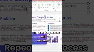 POWERPOINT HACK #2 Replace Fonts of all slides INSTANTLY