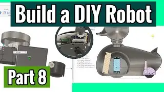 🤖 DIY Autonomous Mobile Robot Series - Part 8: Designing with Fusion 360 |  Positioning components