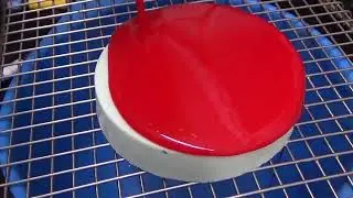 Red mirror glaze Recipe