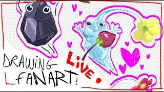 livestream drawing fanart lol