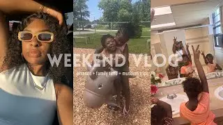 Weekend vlog | errands, family time &  museum trips