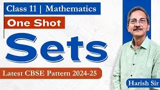 Sets Class 11 | Complete Chapter in One Video | Maths NCERT/CBSE | Concepts, Tricks & Problems
