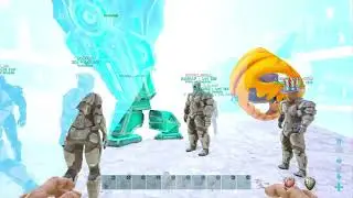 ARK: Survival Evolved Gamma King Titan random join, official pve.