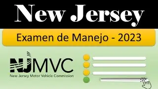 Examen de Manejo NJ 2023 Las 50 Preguntas del Examen de Manejo de New Jersey