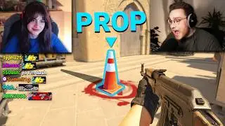 Ragebaiting Ohnepixel in CS2 Prop Hunt (lowkey)