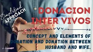 [TOPIC 21] CONCEPT OF DONATION | Elements and Void Donations