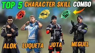 Top 5 Best Character Skill Combo || Best Skill combination In Free Fire 2022 || Garena Free Fire