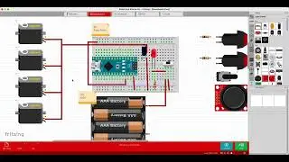 Fritzing - Introduction and Controller + Arm Wiring