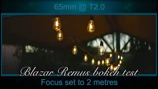 Blazar Remus 3 box set bokeh test 