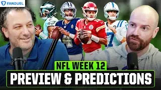 NFL Week 12 Preview & Picks: EVERY GAME!